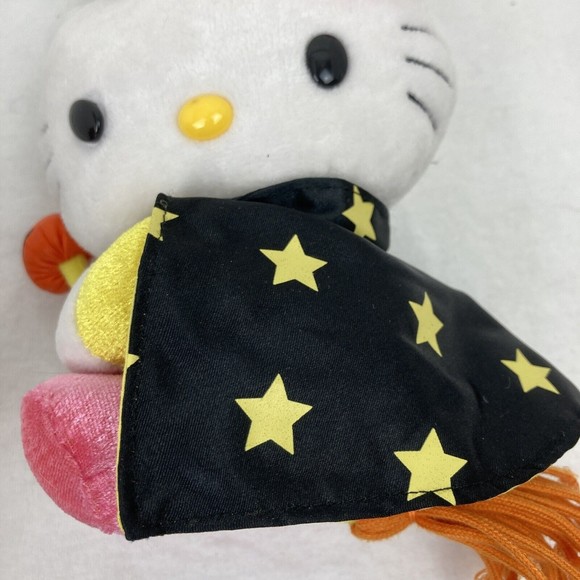 Y2K RARE Hello Kitty Witch HalloweenCollectible Plushie Stuffed Animal, Sanrio - Picture 12 of 15